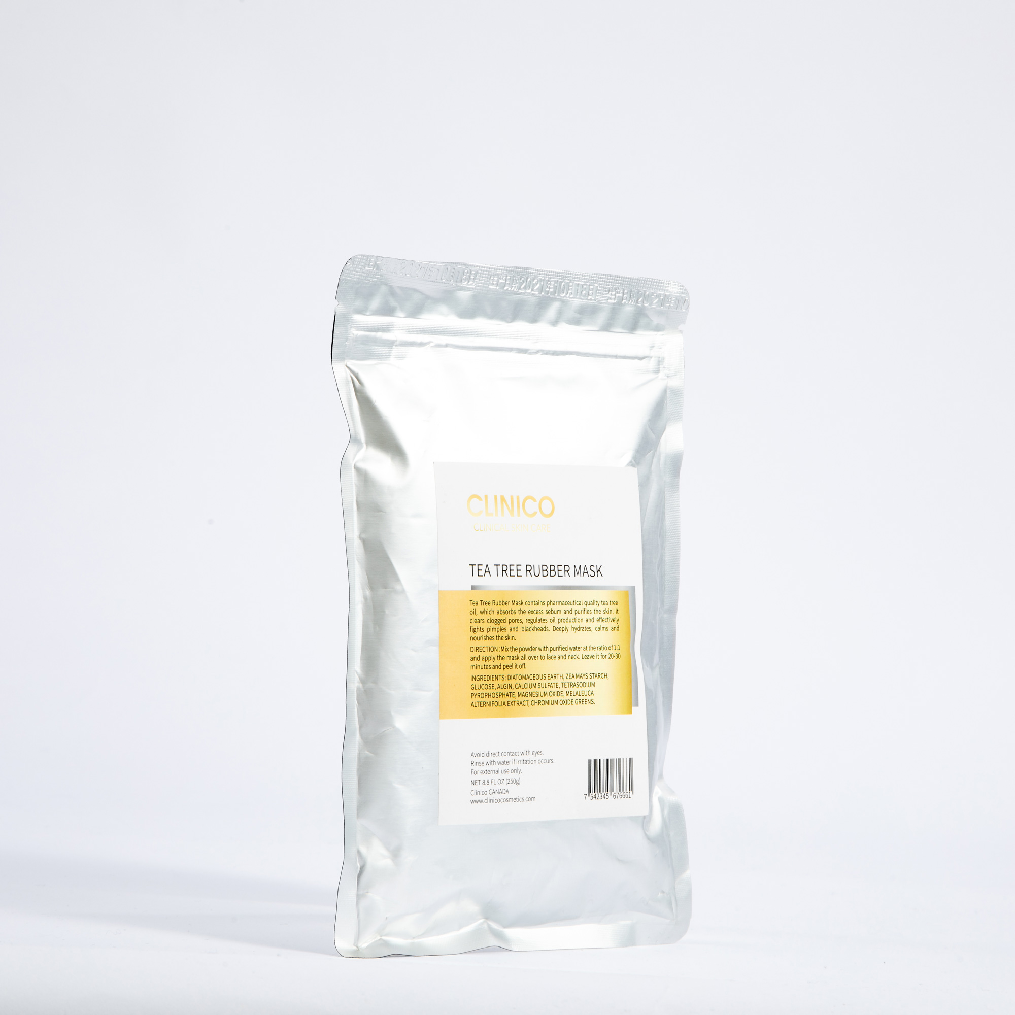 Tea tree rubber mask