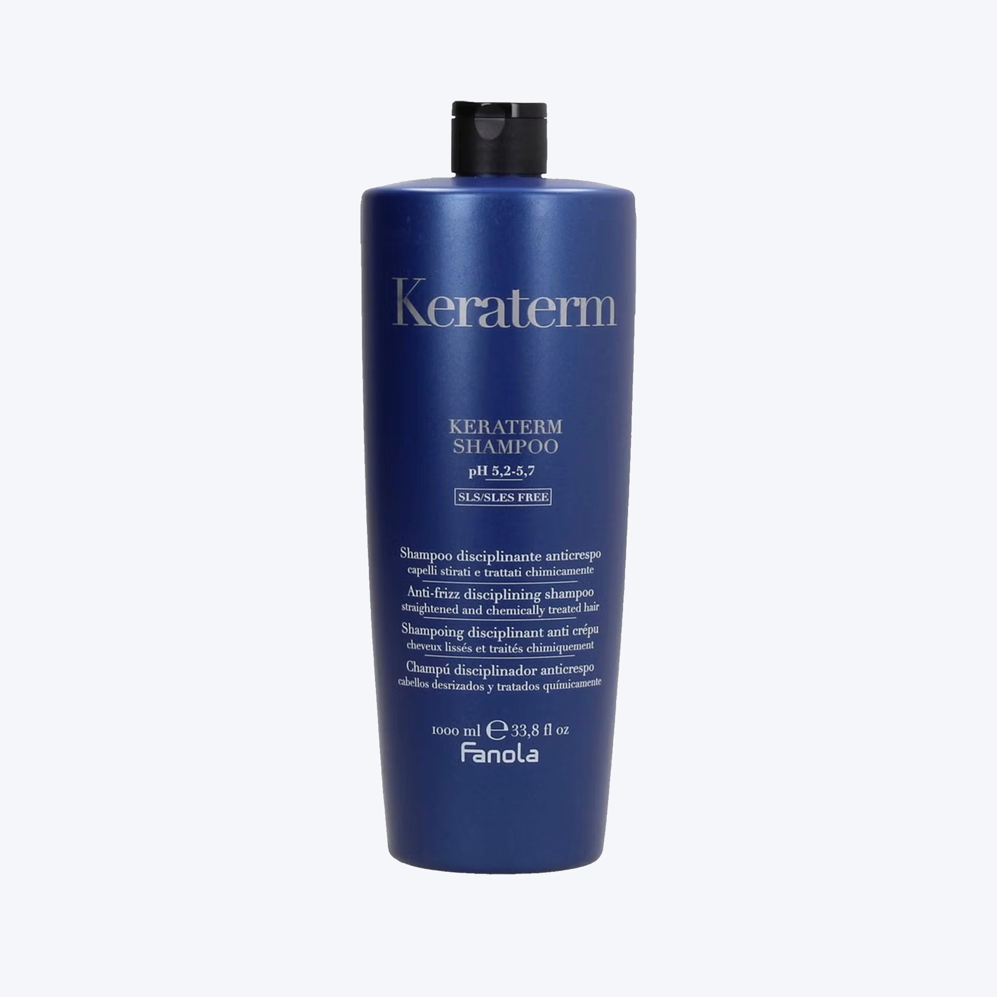 Keraterm anti -frizz disciplining shampoo pH 5.3-5.7 1000мл
