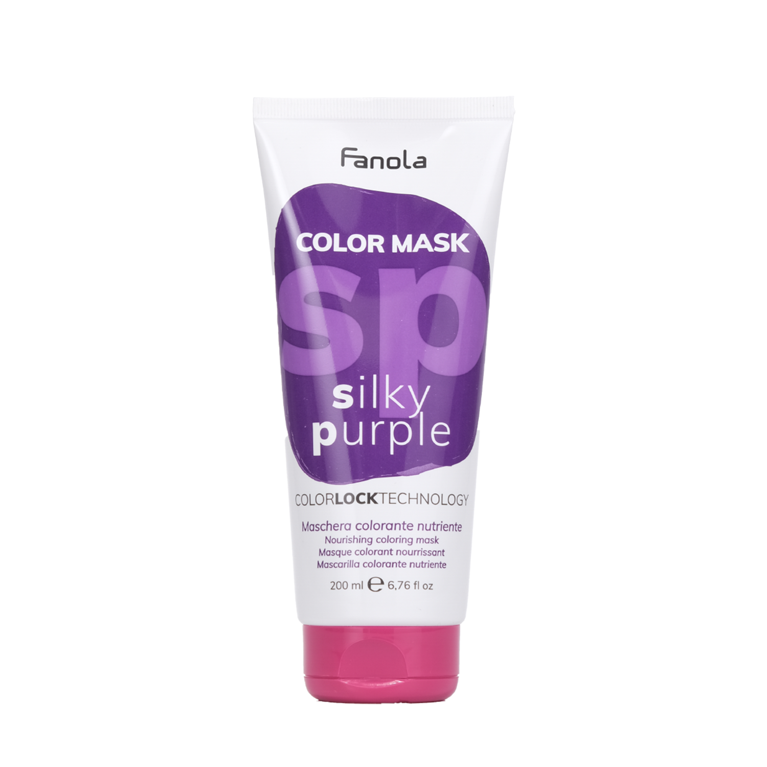 Color mask silky purple