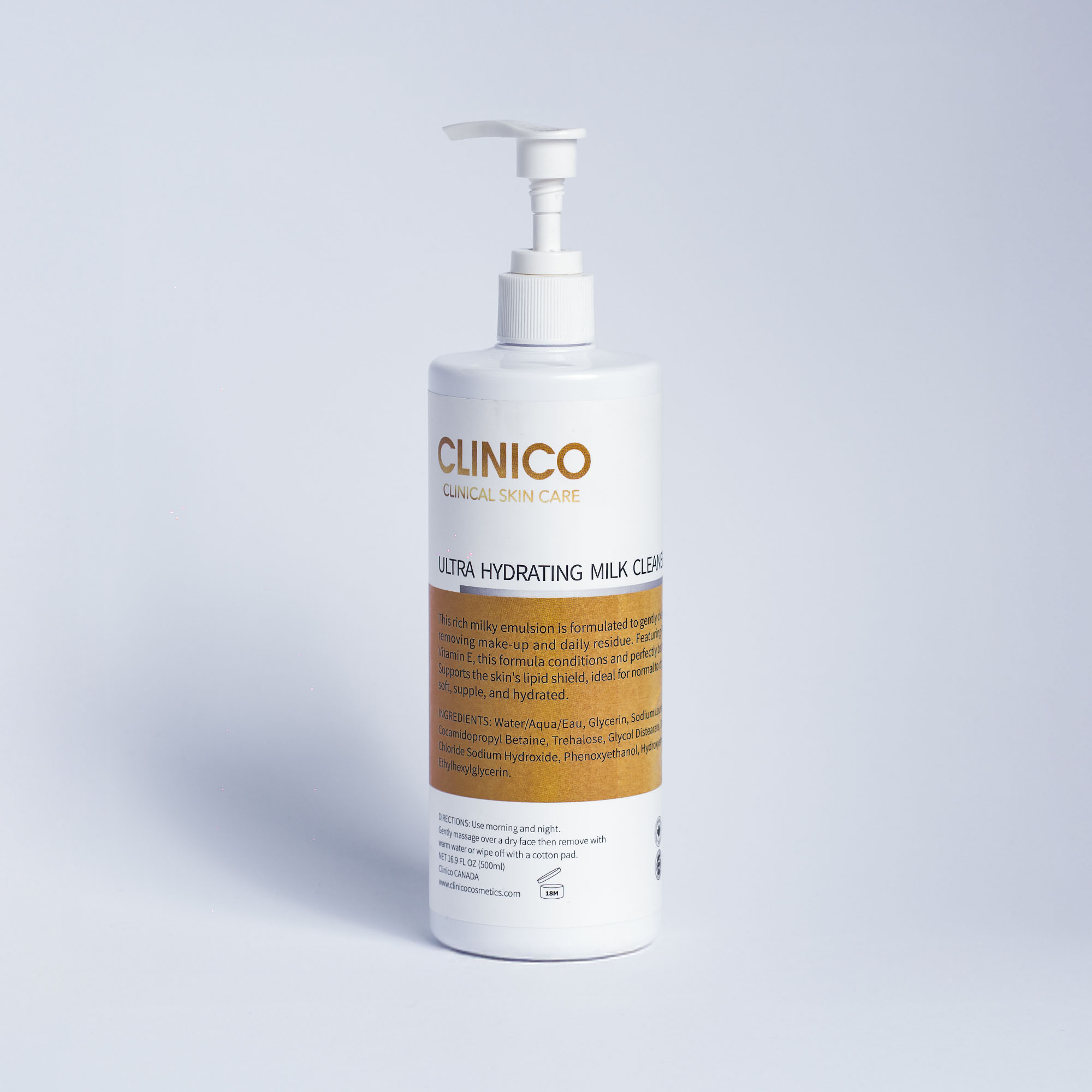 Ultra hydrating milk cleanser